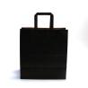 Buy cheap Biodegradable Kraft Paper Bag With Handles Embossing / Stamping / Varnishing Printing from wholesalers