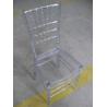 Buy cheap White Resin Chiavari Chair hot sale Romania and Russia from wholesalers