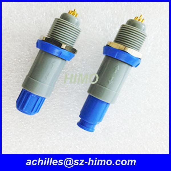 Buy cheap LEMO plastic medical male female connector 3pin PKG for monitor device from wholesalers