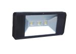 Black 150w Gas Station Led Canopy Light Low Power Consumption