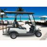 Buy cheap White 4 Seater Battery Powered Car Sightseeing Electric Vehicle With DC Motor from wholesalers