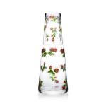 Countryside Design Flower Decal Transparent Lead Free Crystal High Quality
