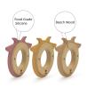 Buy cheap 25cm LFGB Silicone Wood Teething Ring Brooklyn For Infants from wholesalers