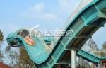 Holiday Resort Fiberglass Slide Water Park / Water Roller Coaster for Summer