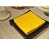 Buy cheap Degradable 3-Ply Colored Dinner Napkins , 25x25cm Square Paper Napkins from wholesalers