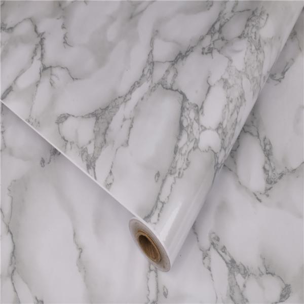Stylish Moisture-Proof Self Adhesive Wallpaper Modern Marble Coating for