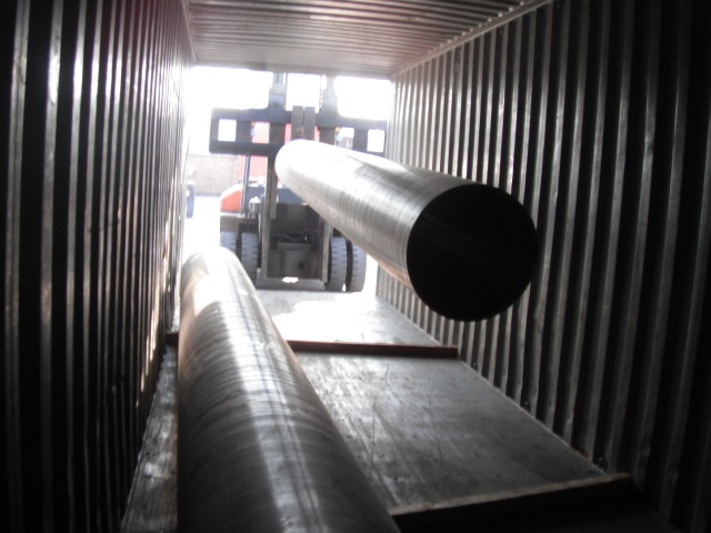56 Inch OD High Pressure Boiler Tube , Alloy Steel Pipe P91 Material Long Lifespan