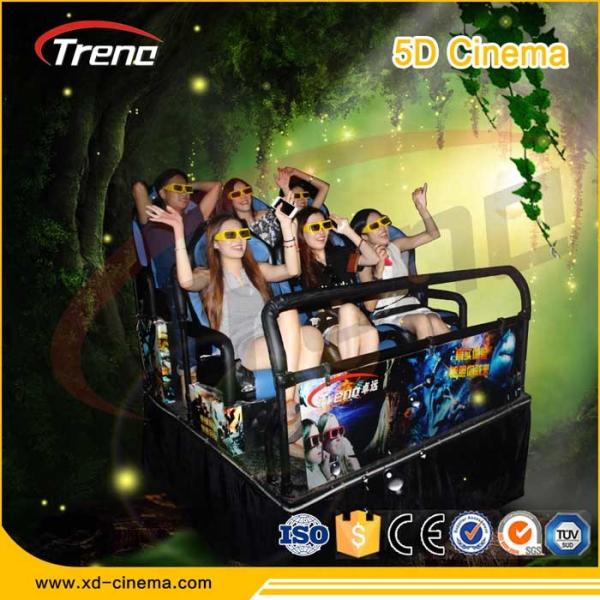Buy cheap Hydraulic / Electronic System 7d Motion Ride Simulator 7d Cinema With 4d Motion Chair from wholesalers