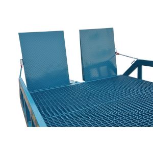 Buy cheap 8000Kg Manual Mobile Dock Ramp , Mechanical Durable Mobile Loading Dock from wholesalers