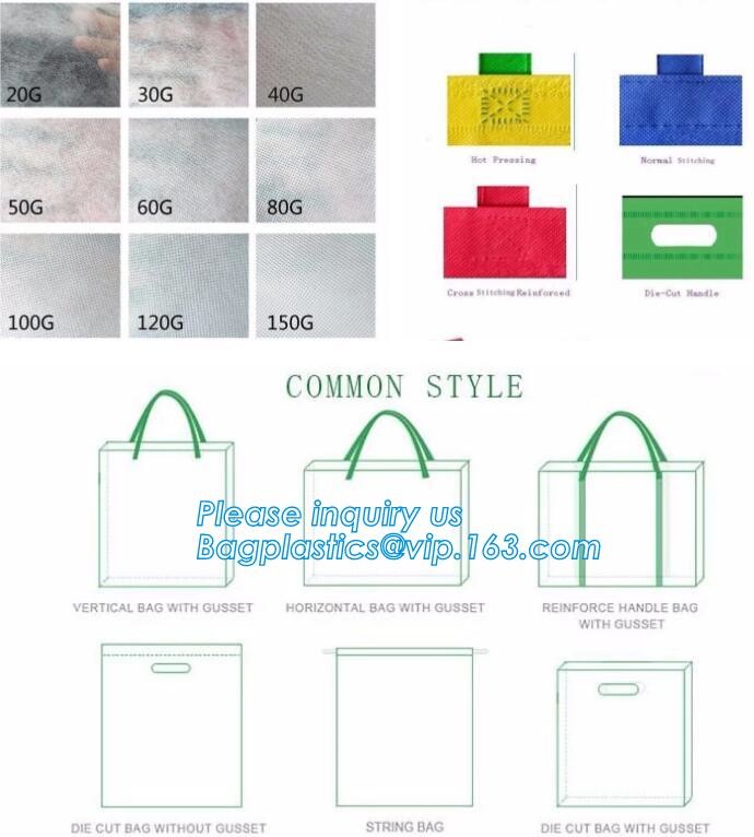Promotional Custom Good Quality Colorful Nonwoven Bags Shopping Bags with Custom Logo Non Woven Bags for Supermarket