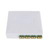 Buy cheap 4 Core ABS Fiber Optic Termination Box White For Residential And Commercial Applications from wholesalers