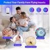 Buy cheap JZ Indoor Bedroom Electric Wall Hanging Fly Catcher Pest Control Purple UV Light Sticky Anti Mosquito Lamp Glue Trapper from wholesalers