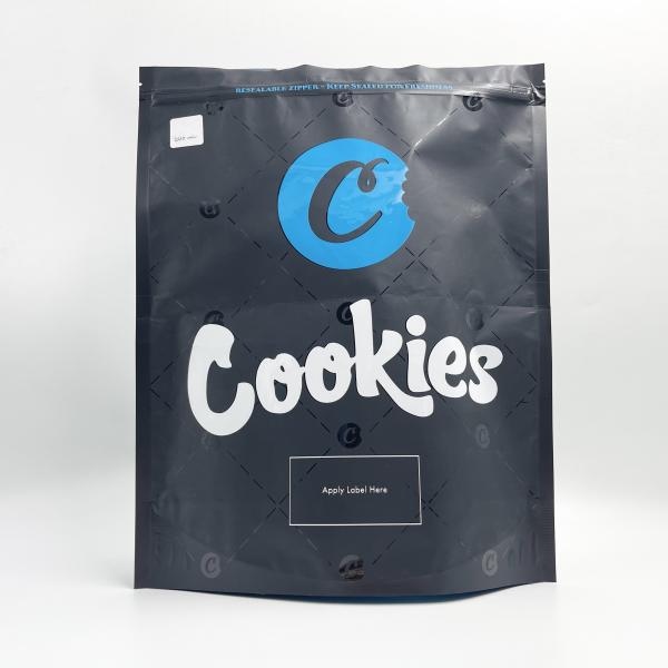 Buy cheap Aluminum Foil CBD Stand Up Packaging Bags Smell Proof Water Proof 1 Pounds from wholesalers