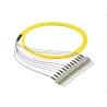 Buy cheap Yello Color Optic Fiber Patch Cable Patch Cords SC 12 Cores Bundle Pigtail from wholesalers