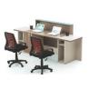 Buy cheap office wooden reception desk furniture from wholesalers