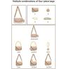 Buy cheap Stylish Designer Small Quilted Crossbody Bag For Women from wholesalers