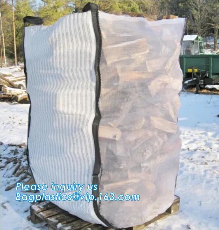 100% New Virgin Polypropylene PP Woven Big Bulk Bag Jumbo Bag FIBC For Packing Sand 1 Ton 1.5 Ton 2 Ton Made In package