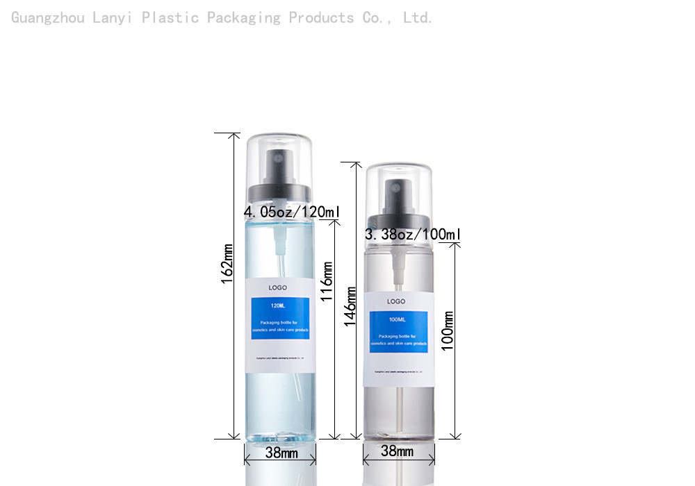 Personal Makeup Toner 100ml 120ml Facial Mist Spray Bottle