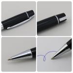 Business Office Metal Signature Pen 0.7mm Twist Type Aluminium Ball Pen