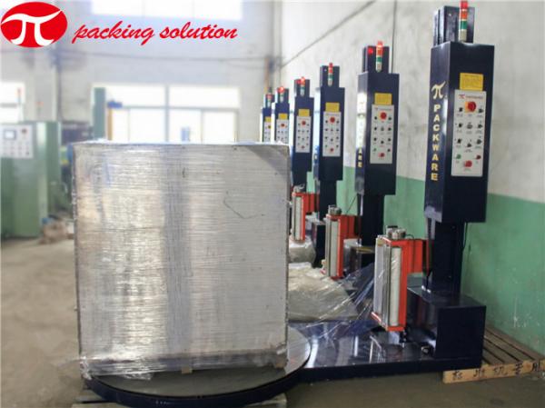 Automatic Stretch Wrapping Machine Anti Explosion Pallet Packing Machine With