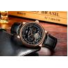Buy cheap KINYUED big flywheel watch male waterproof business men's automatic mechanical watch from wholesalers