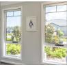 Buy cheap Customized Hand Crank Aluminum Casement Window with 5 27A 55 9A 5 12A 5 Glass and Sale from wholesalers
