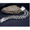 Buy cheap Men's Titanium Stainless Steel Wide Link Chain Bracelet (CE329) from wholesalers