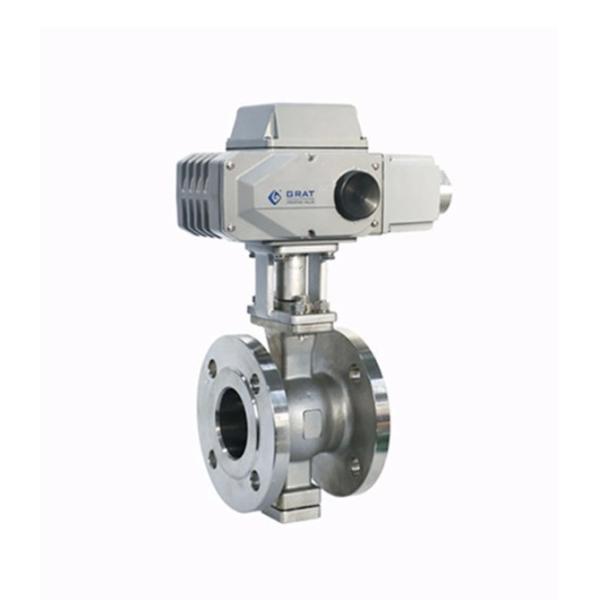 Buy cheap Dn25 Pn10 Mild Steel Motorized Flange Ball Valve For 180 Degree Celsius Steam from wholesalers