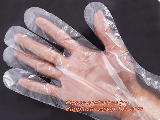 Buy cheap PE Disposable Gloves,Disposable Embossed Food Cleaning Household PE Gloves,Disposable clear plastic pe gloves for food u from wholesalers