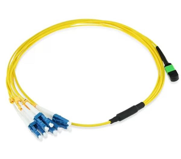 Buy cheap Singlemode Breakout LC DX 2.0mm Mtp Fiber Cable Yellow Color from wholesalers