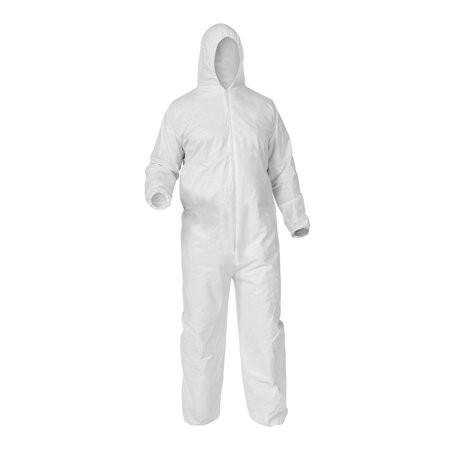 Buy cheap Lightweight Soft Disposable Protective Coverall For Food Industry / Medical from wholesalers