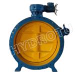 Dia. 50 - 3000 mm Electric / Manual Flanged Butterfly Valve For Hydropower