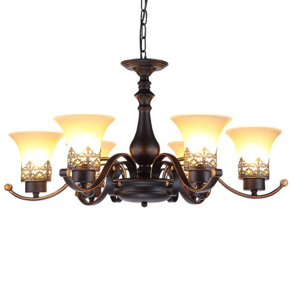 Buy cheap Black Iron works chandelier for indoor home lighting fixtures (WH-CI-105) from wholesalers