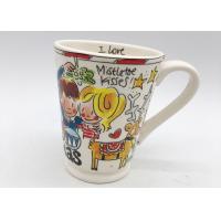 Buy cheap Decal Finishing Ceramic Houseware Hand Painted Ceramic Mugs 10oz 12oz 14oz 16oz product
