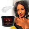 Buy cheap Twist Loc Edge Braid Hair Gel Vendor No Flaky White Strong Hold big Size Braid Hair Locking Gel Anti-frizz Locks Hair Gel from wholesalers