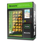 Multimedia Screen Fresh Food Vending Machines