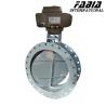Buy cheap 80mm 75mm 65mm Electric Carbon Steel Flanged Ventilation Butterfly Valve from wholesalers