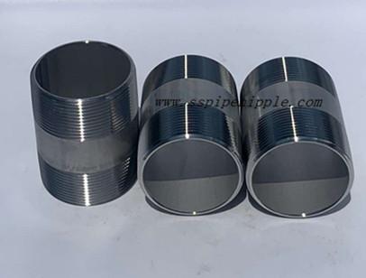 Buy cheap Professional Industrial Stainless Steel Nipples High Strength SS Pipe Nipple from wholesalers