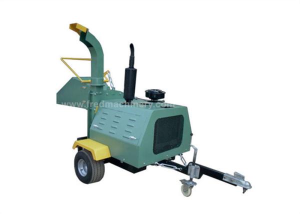 Buy cheap 2 Cutting Knives Hydraulic Wood Chipper 360 Degrees Discharge Hood Rotation from wholesalers