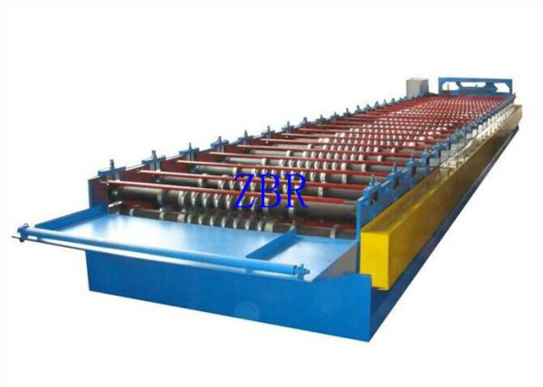 Buy cheap Steel Roof Panel Roll Forming Machine , Metal Roof Panel Machine Solid Shaft from wholesalers
