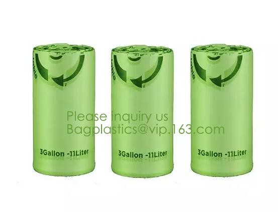 100% Eco-friendly Material Certified PLA Compostable Bag,Corn Starch T Shirt Bag Meet EN13432 BPI Biodegradable And Comp