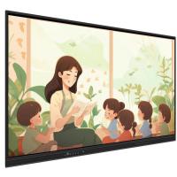 Buy cheap All In One Interactive Whiteboard 65 75 86 Inch Media Player Multi Touch IR product
