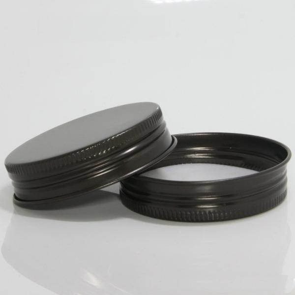 Buy cheap Toxic Free Black Metal Bottle Caps , Reusable Sealed Wine Bottle Screw Caps from wholesalers
