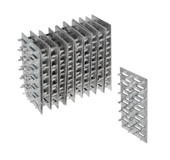 Buy cheap 4" x 2" Flat Mending Plates Pronged Truss Plate Repair Tie for Roofing Trusses from wholesalers