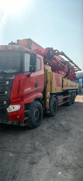 Buy cheap Sany Second Hand Pump Truck Manufactured in 2016.07 with 360° Rotation Angle from wholesalers