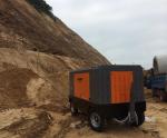 KSCY-580/17 Portable Diesel Screw Air Compressors 110kw diesel engine screw air