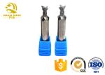 Tapered Dovetail End Mill Cutter TiSiN Coated HRC55° R0.75 6mm Shank Hard
