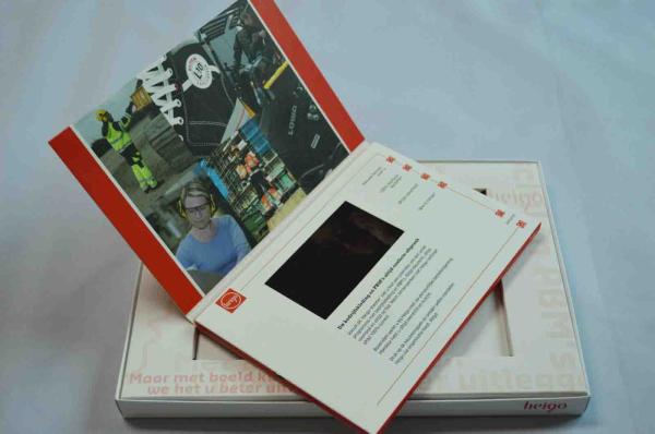 Buy cheap 5" Paper Cover Video Birthday Cards 256MB with Gloss Lamination from wholesalers