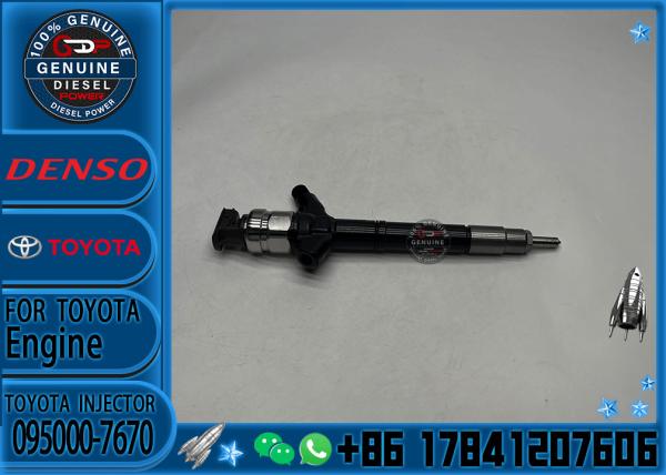 Buy cheap Diesel Fuel Engine Injector 095000-7670 Common Rail Fuel Injection Nozzle 23670-09280 For Toyota from wholesalers