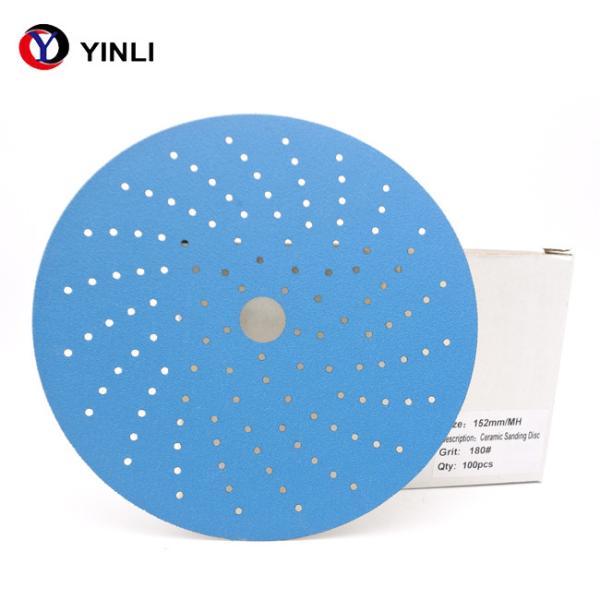 Buy cheap 9 Hole Angle Grinder Sand Paper 3m 3 Inch Sanding Discs from wholesalers